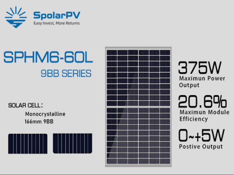 Modules solaires de haute qualité dans l'entrepôt de l'UE
