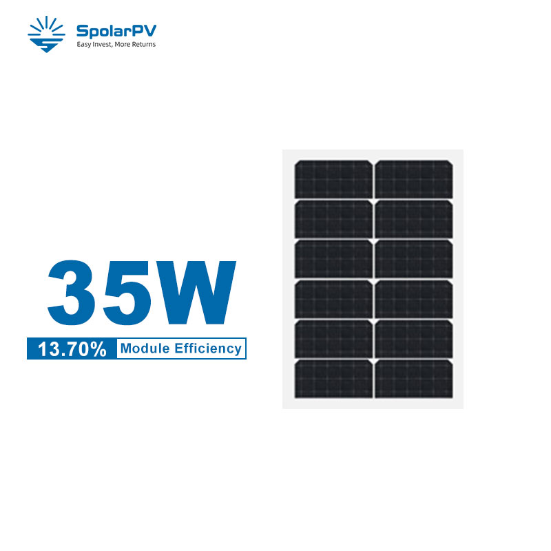 35w flexible solar panel