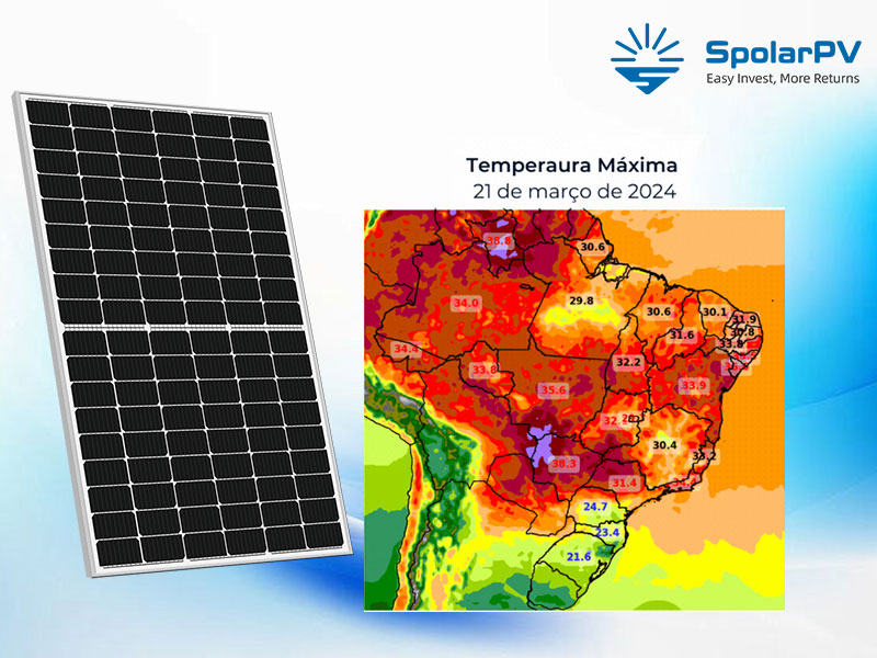 Exploitez efficacement la puissance du soleil avec SpolarPV pendant la canicule au Brésil