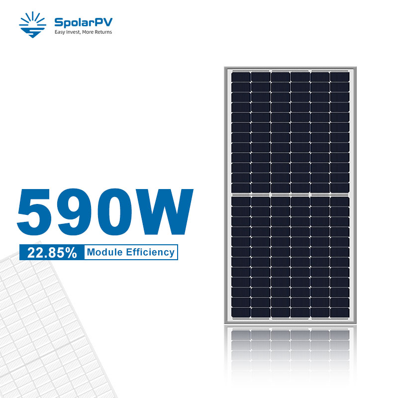 585w high efficiency solar panel