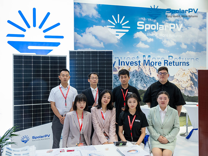 SpolarPV présente une technologie solaire de pointe au salon SNEC PV+ de Shanghai