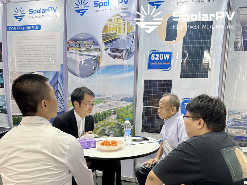 SpolarPV engage ses clients dès le premier jour de l'ASEW 2024 en Thaïlande