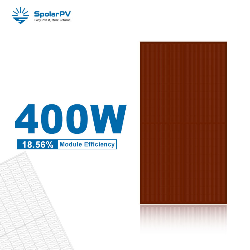 410W red BIPV panel