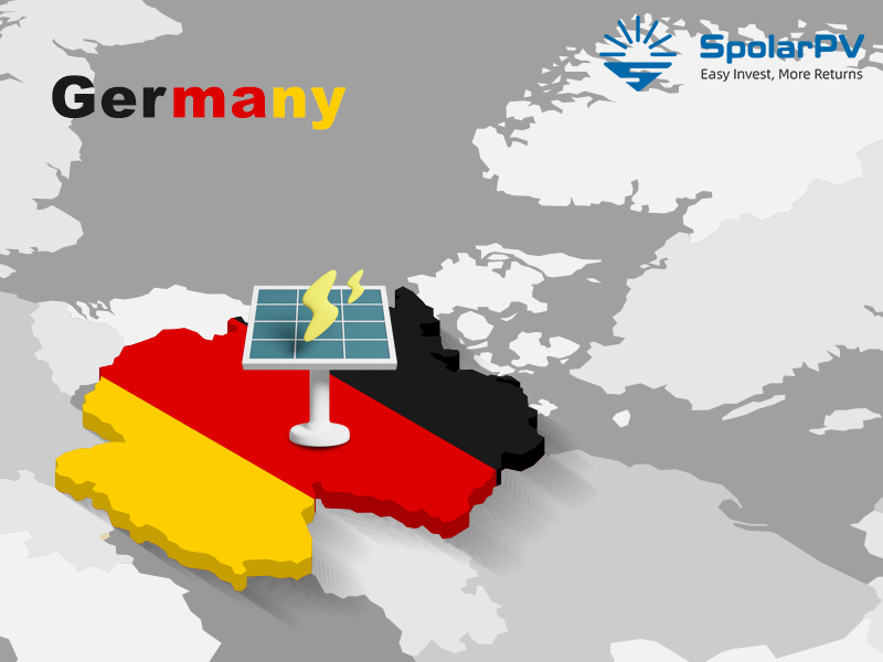 La surtension de l'énergie solaire en Allemagne et le panneau solaire TopCon de 535 W à haut rendement de SpolarPV