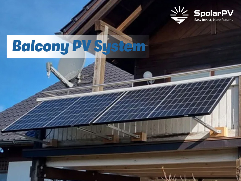 Renforcer les habitations urbaines grâce au système photovoltaïque pour balcon de SpolarPV : une solution énergétique intelligente et durable