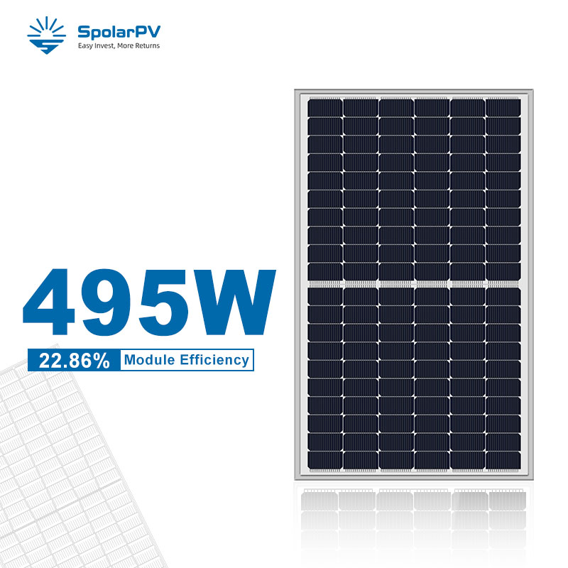 490w solar panel 