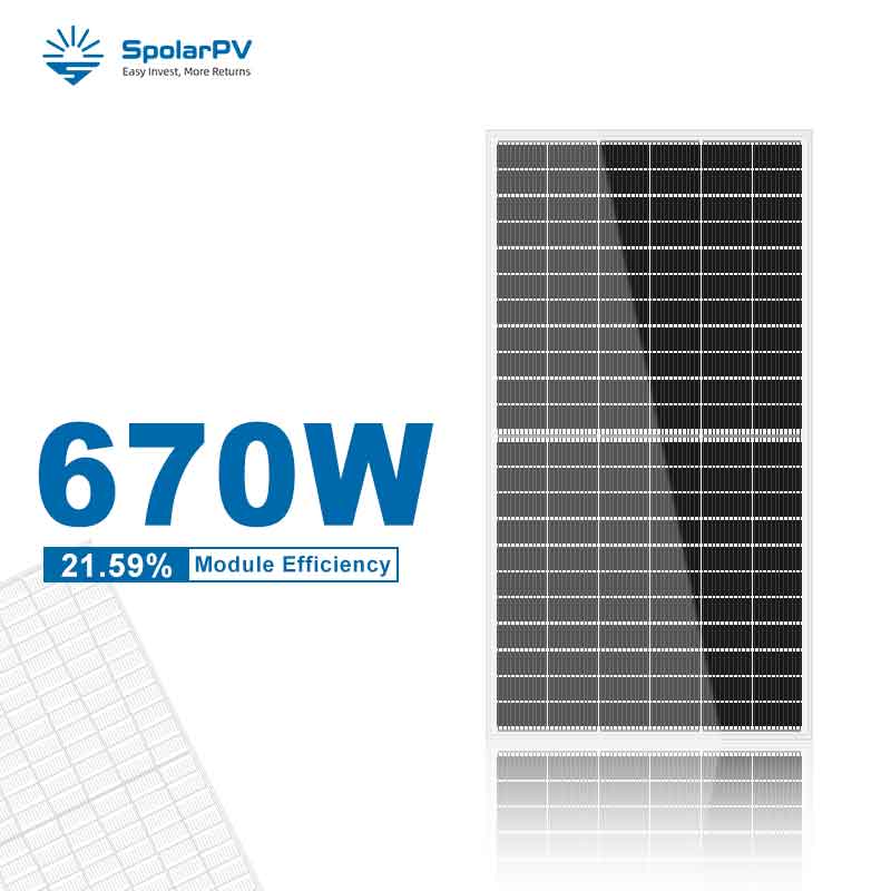 SPV680-PG12-132 (655W~680W) 210mm solar modules